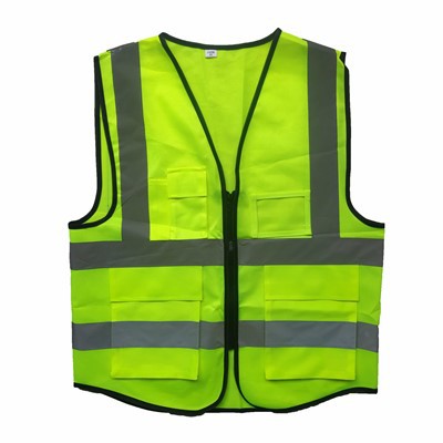 Visokokvalitetni lagani prometni prometni reflektivni prsluk